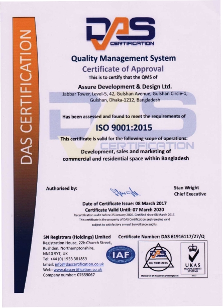 DAS Certification of Assure Group